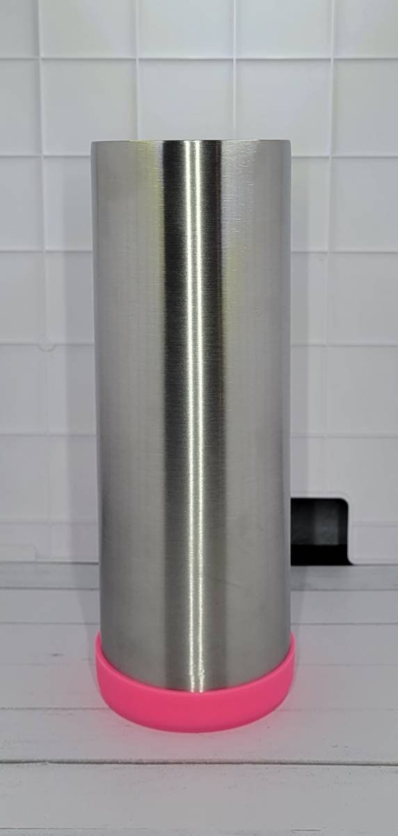 Medium Size Silicone Tumbler bumpers. Fits 20 oz Skinny tumblers -- 4 in 1 (14 oz) tumblers -- 12 oz Kids Water bottles!