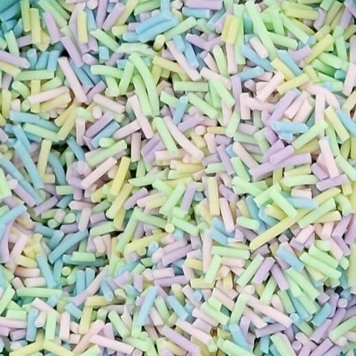 Pastel Mix, Fake Sprinkles, Faux Sprinkles, Fake Bake Supplies, Craft Supplies, I Spy kits Add ons, Slime Kit Add ons, Sprinkles