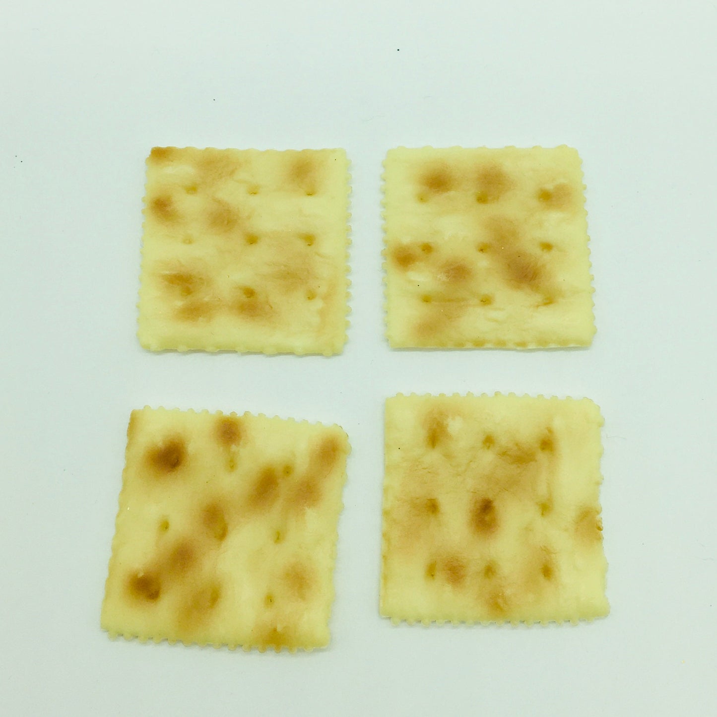 Crackers, Faux Saltine crackers, photo props, fake food