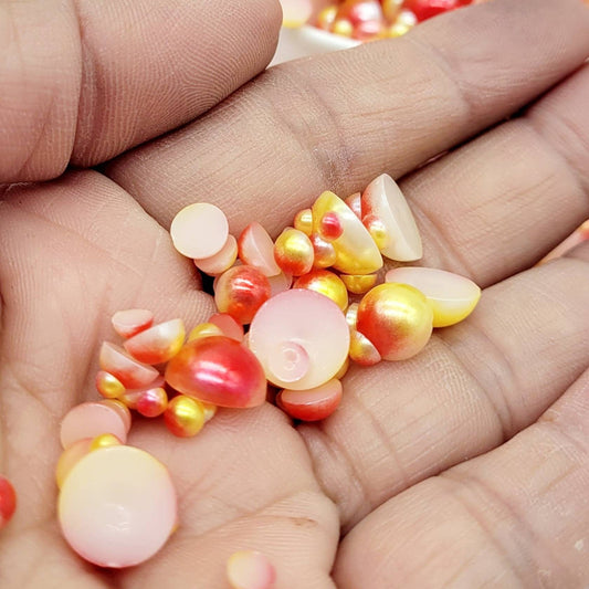 Multi Size Flatback Beads, Cabochons, Nail Art, Decoden, Fake Bake Beads, Mermaid, Unicorn Craft Beads, Costume Beads, Hairbow & Jewelry