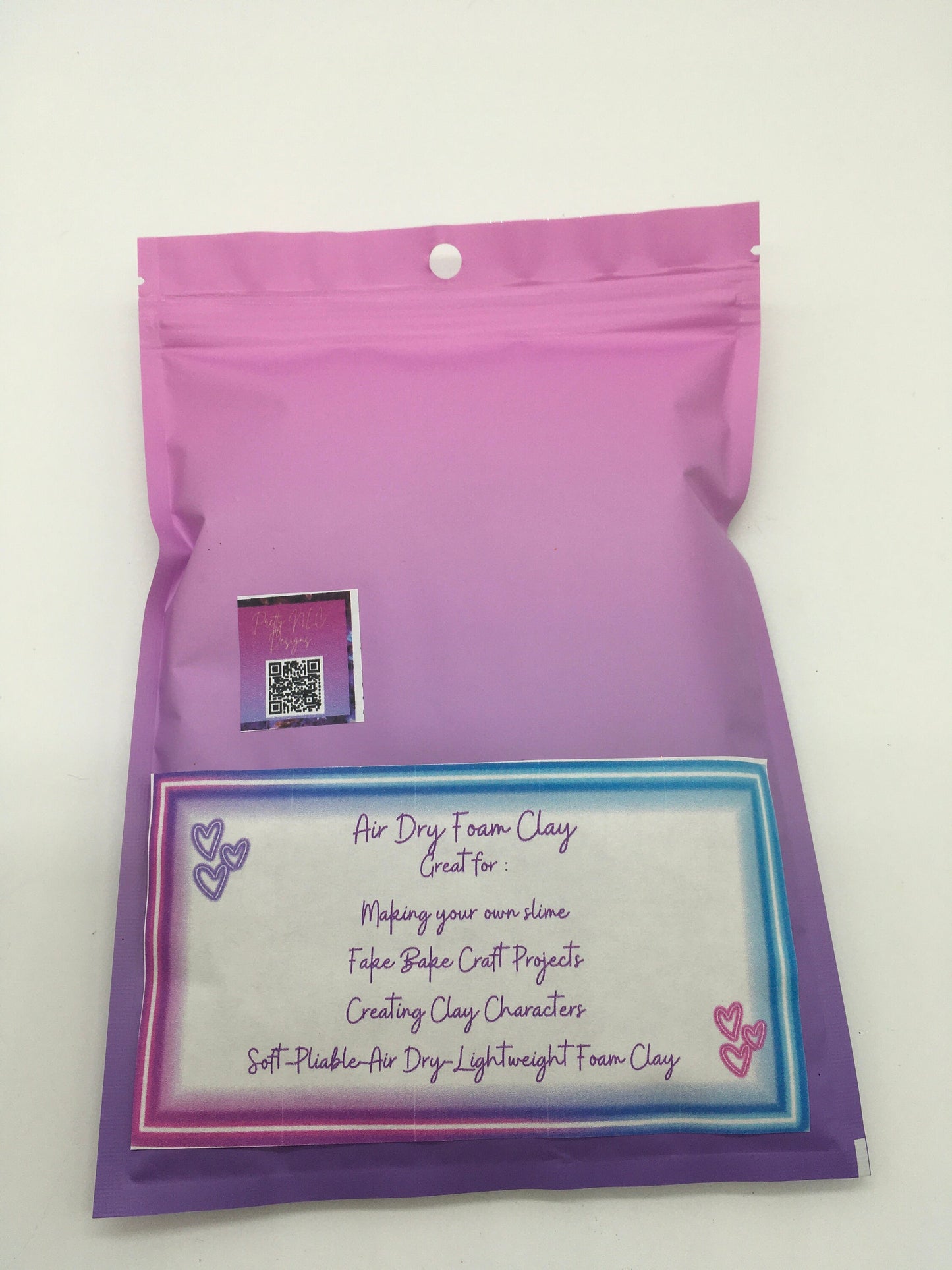 Foam Clay, Air Dry, Light Weight, Fake Bake Craft Supplies, Slime Supplies, Cinnamon, 100 Gram Bag