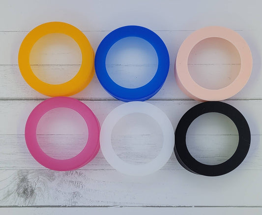 Large Silicone bumper bottoms fits MOST 30 oz Tumblers. Protective Silicone. Non-slip Tumbler Bottom Cover