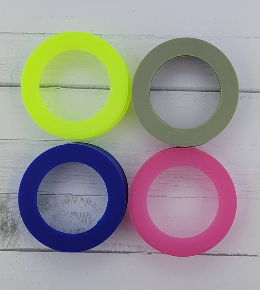 Medium Silicone Tumbler Bumpers, fits 20 oz Skinny tumblers -- 4 in 1 (14oz) tumblers -- 12 oz Kids Water Bottles!!