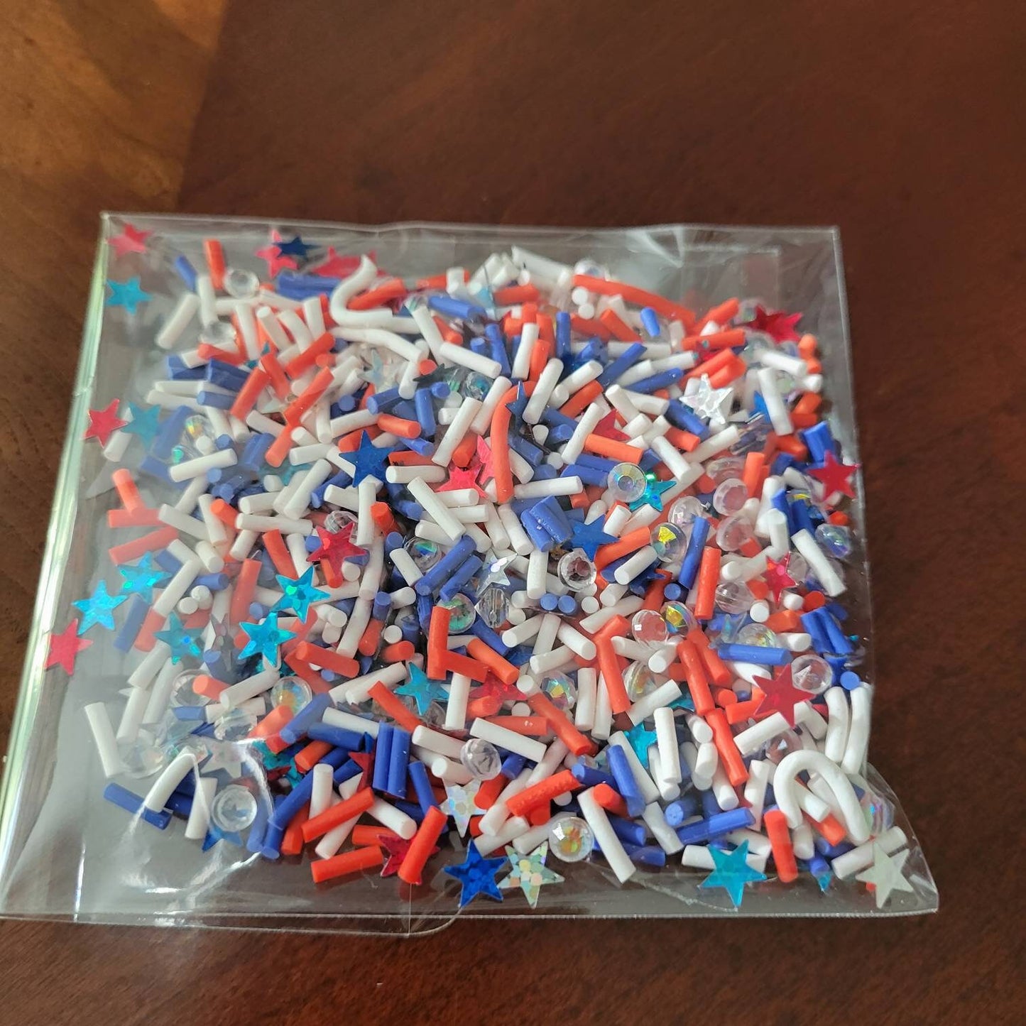 Sprinkles,  Patriotic Blend, Fake Bake Supplies,  Fake Sprinkles,  4th of July, Memorial Day, USA