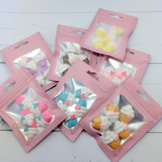 Cabochons, Cupcakes, Fake Food, Craft Supplies, Hairbows & Barrettes Add Ins, Resin, Flat Back, Decoden, Slime Add Ins