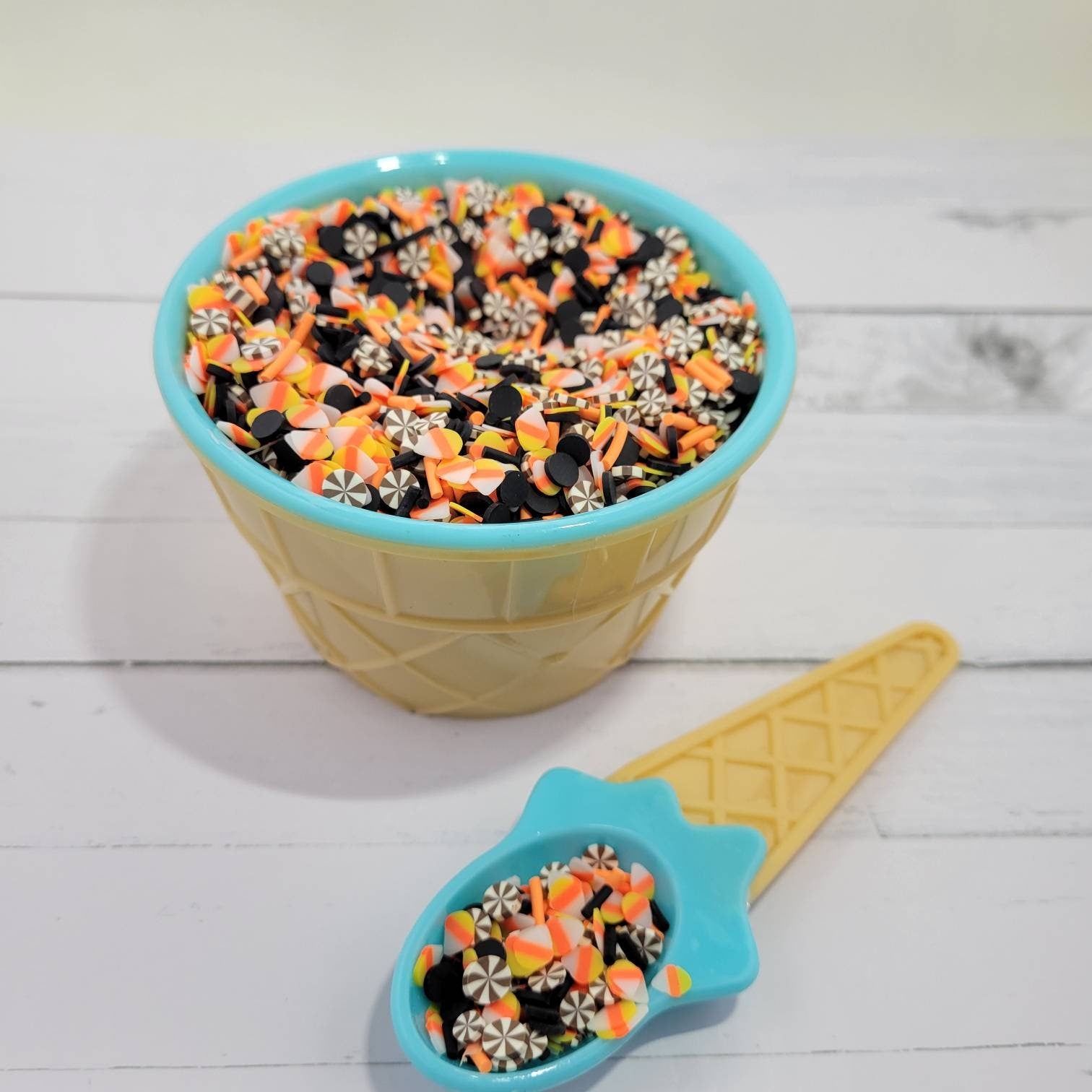 Halloween Fake Sprinkles, Fall Fake Sprinkles, Candy Corn Mix Sprinkles, Fake Bake Supplies, Slime Kit Sprinkles, Craft Clay Sprinkles