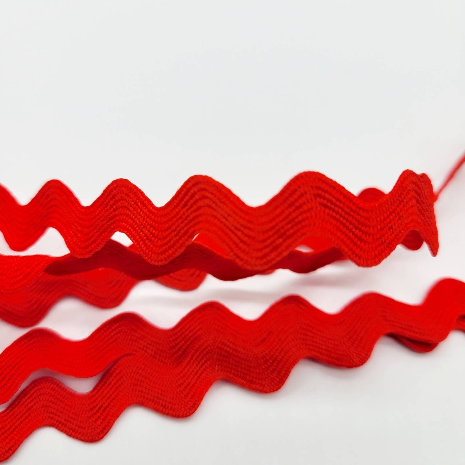 8 MM Rick Rack, Craft Ribbon, Textured Embellishment Ribbon, Craft Projects, Sewing Notions, Fabric Trim