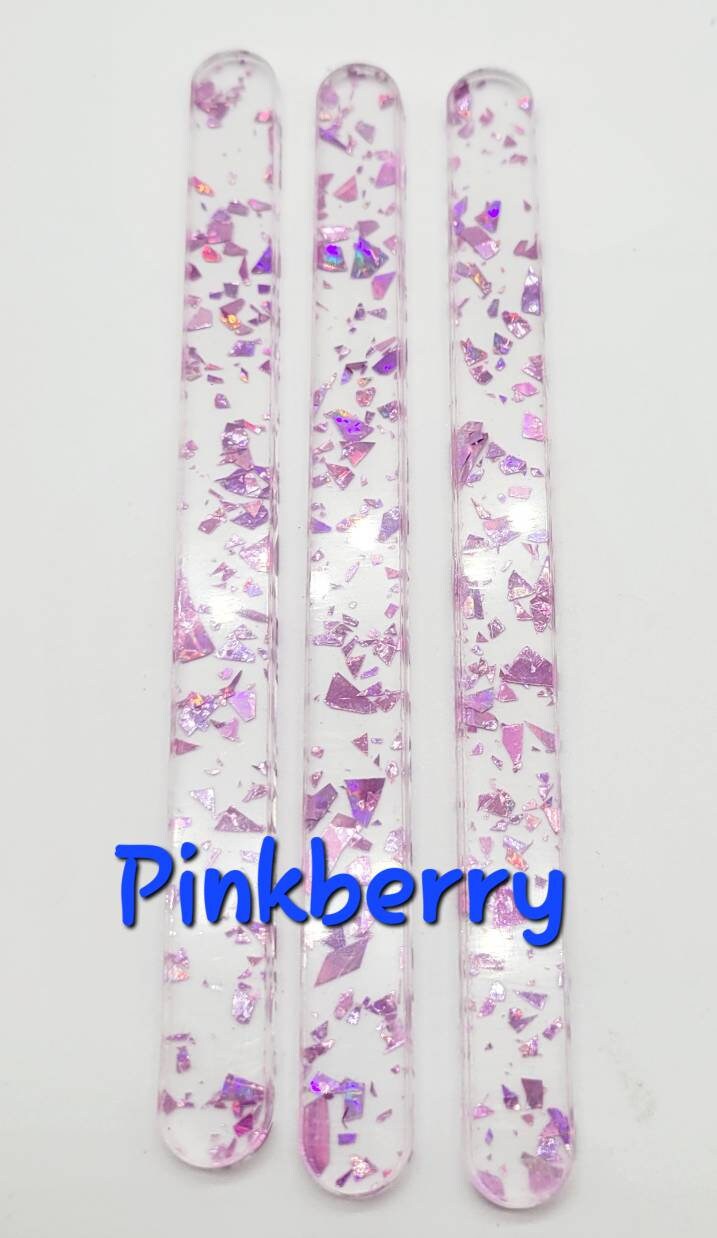Treat Sticks. Acrylic Sticks, Glitter Flakes, Fake Bake Sticks, Bakery Sticks, Cake Sticks, Craft Sticks, Cookie Sticks, Pop Sticks