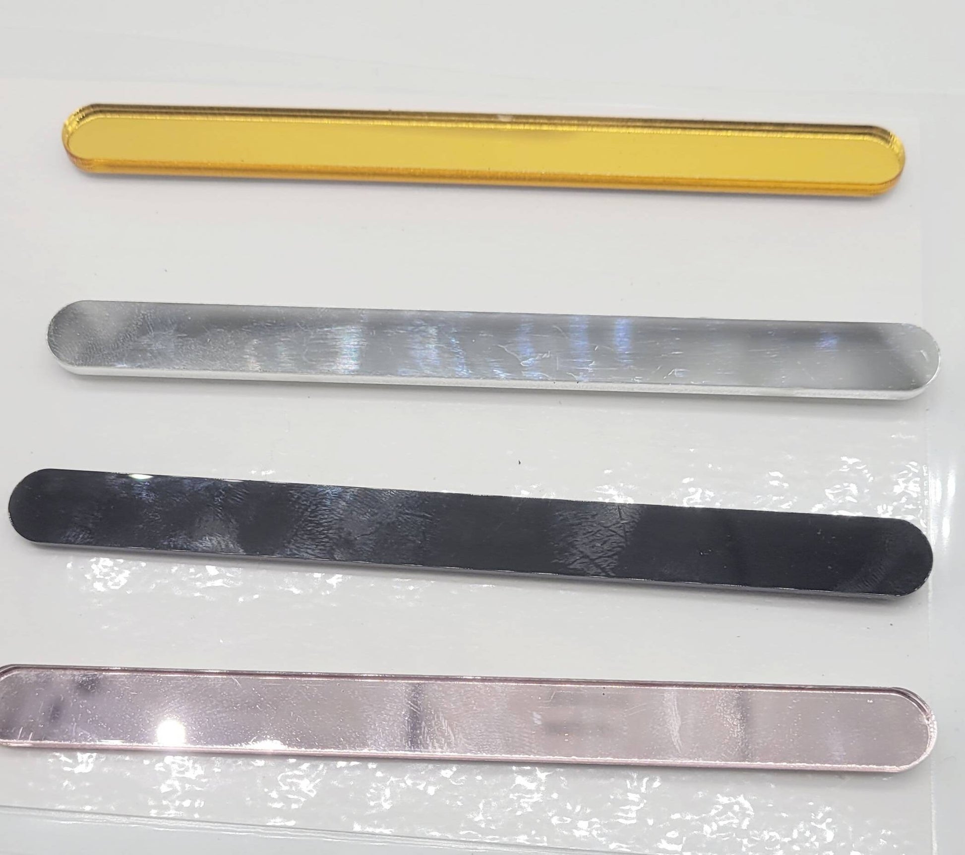 Treat Sticks, Cake Sticks, Craft Sticks, Fake Bake Sticks, Bakery Sticks, Mirror Sticks, Reusable, Gold, Silver, Black, Pink Pop Sticks