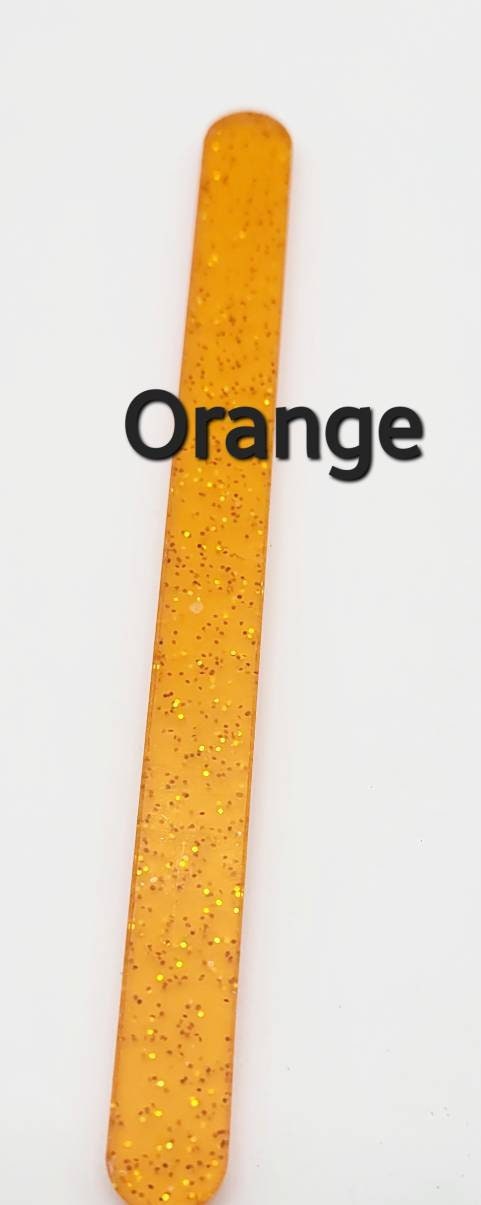 Cake Sticks, Translucent Glitter Sticks, Treat Sticks, Bake Sticks, Craft Sticks, Cookie Sticks, Fake Bake Sticks, Holiday Baking Pop Sticks