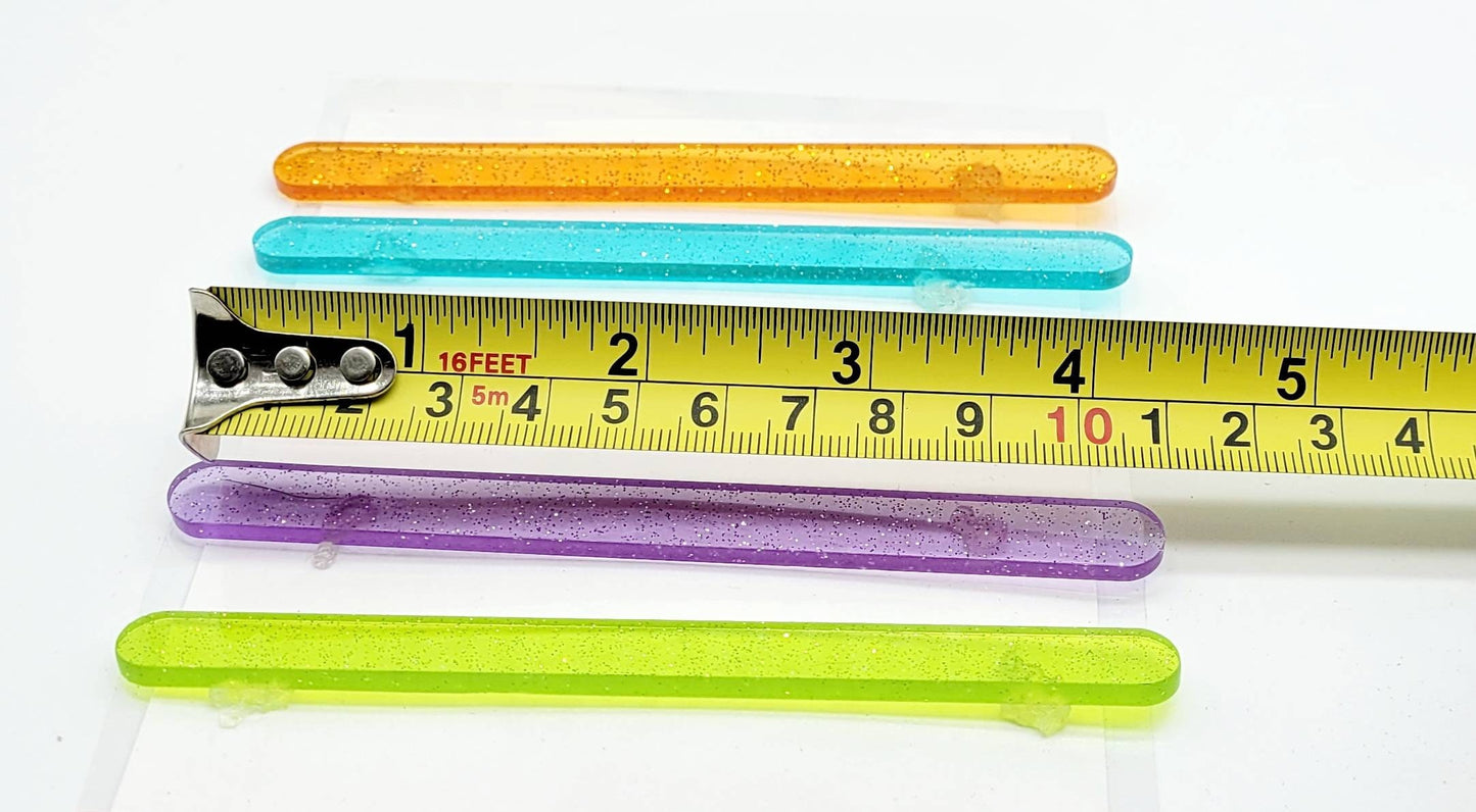 Cake Sticks, Translucent Glitter Sticks, Treat Sticks, Bake Sticks, Craft Sticks, Cookie Sticks, Fake Bake Sticks, Holiday Baking Pop Sticks