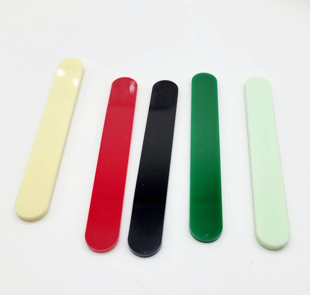 Mini Pop Sticks, Reusable Cake Pop Sticks, Makeup Sticks, Kid Craft Sticks, Acrylic Sticks, Baking Treat Sticks, Glow in the Dark Stick