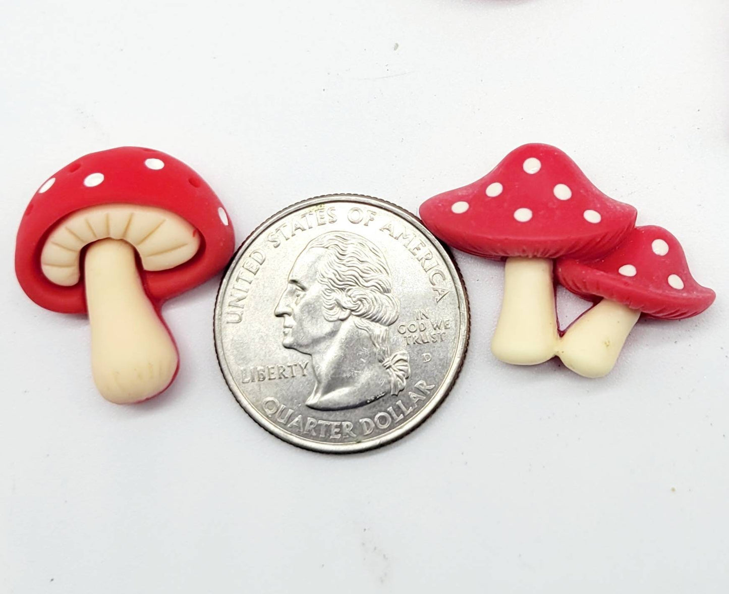 Mushrooms Kawaii Cabochons, Decoden, I Spy & Slime Kit Add ons, Hairbow Accents, Fake Bake Supplies, Charm Supplies for Jewelry