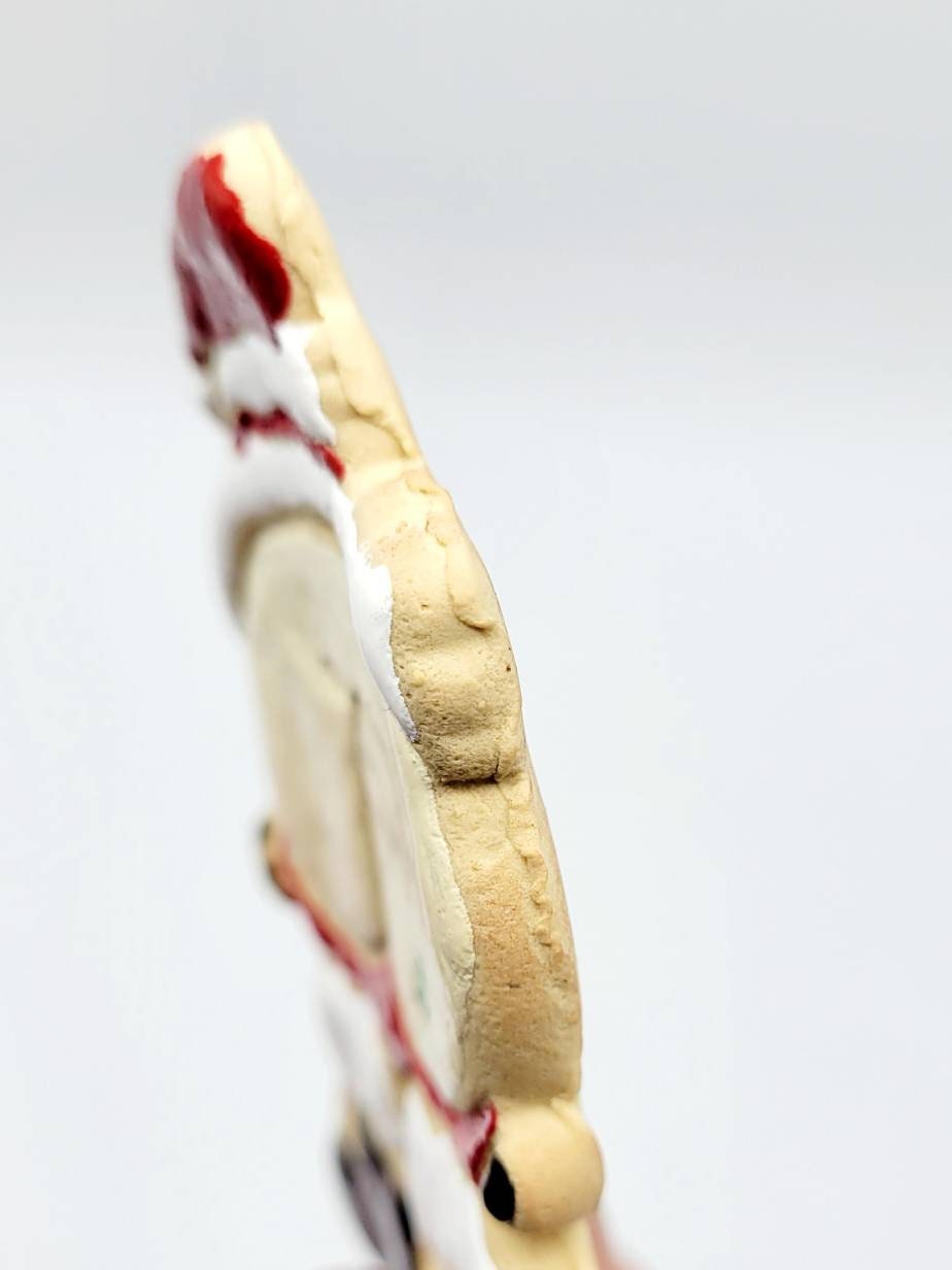 Fake Bake, Santa Cookie, Bottom, Butt Cookie, Funny Cookie, Tiered Tray, Holiday Decor, Kitchen Decor, Christmas Cookie, Funny Gift