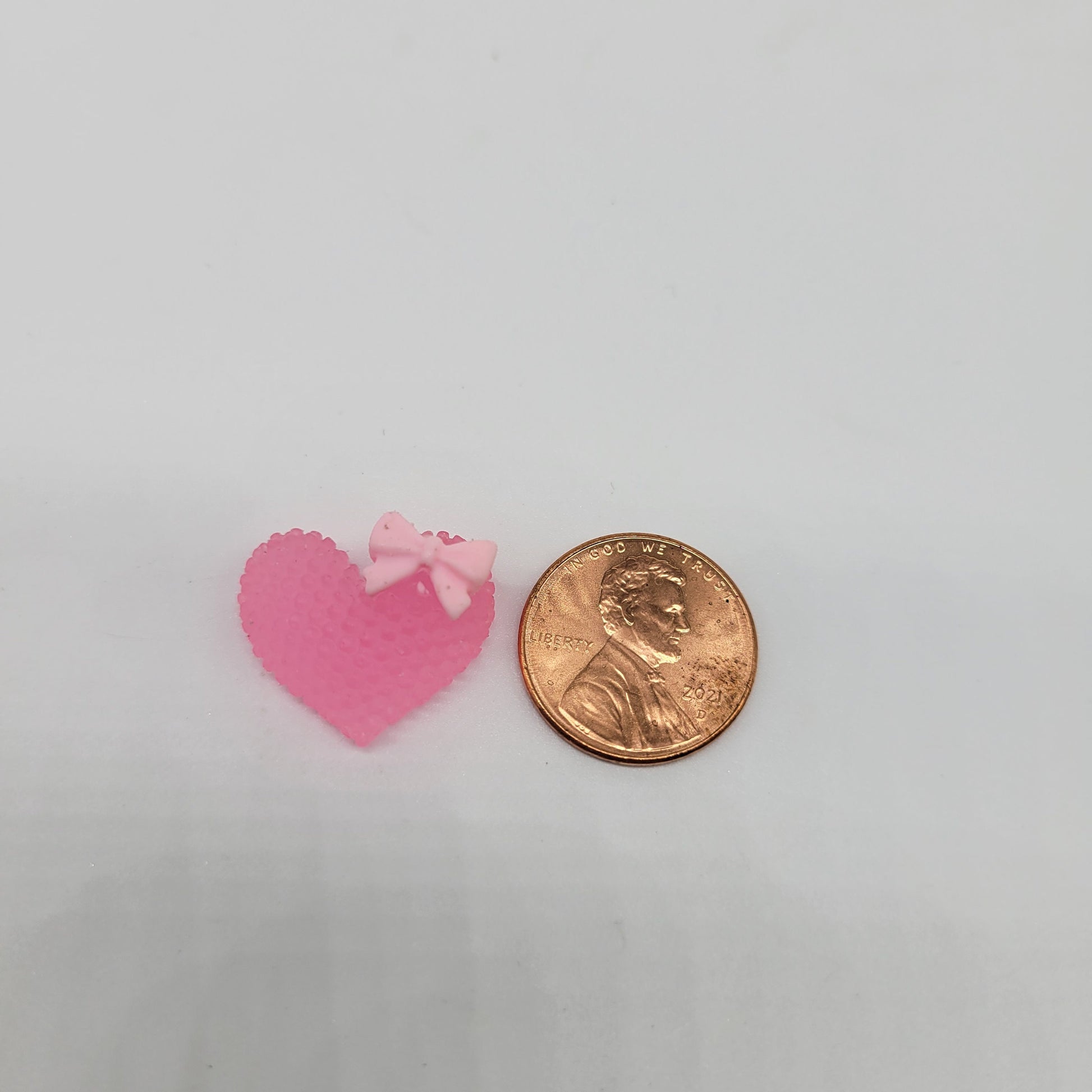 Heart Cabochons, Faux Candy Valentine's Day Heart Cabochons, Flat Back, Decoden, Hairbow, Barrette Embellishments, Faux Baking Supplies