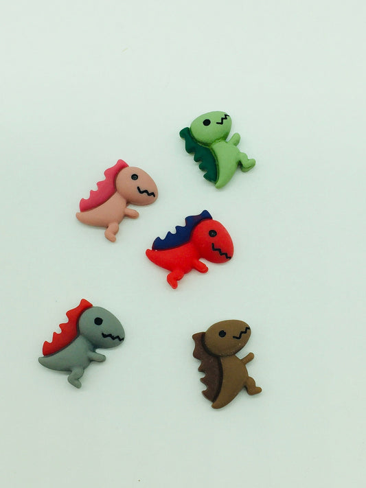 Dinosaur Cabochons,  Flat Back, Kawaii, Craft Supplies, I Spy & Slime Add Ins, Jewelry Crafts, Decoden, Faux Baking Crafts
