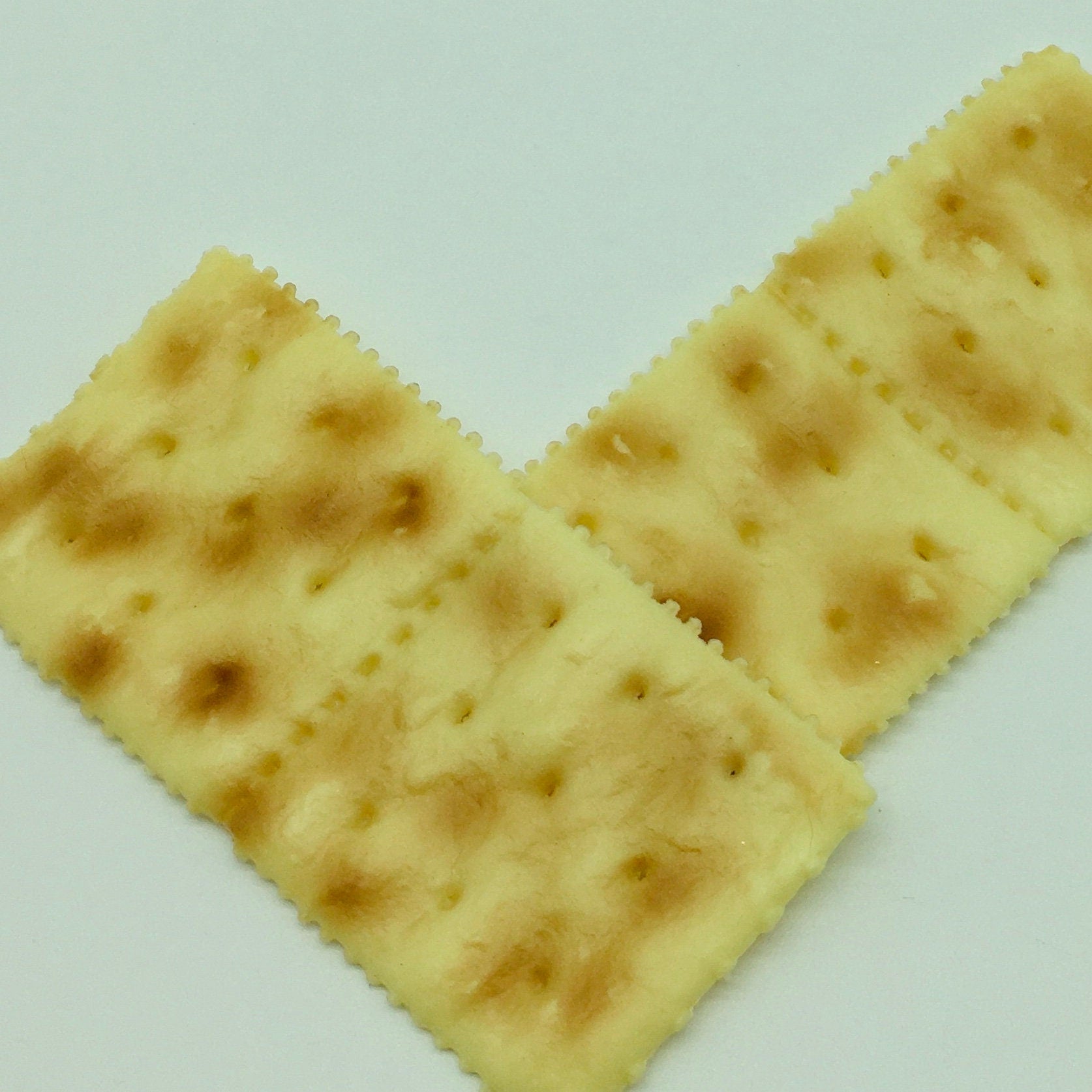 Crackers, Faux Saltine crackers, photo props, fake food