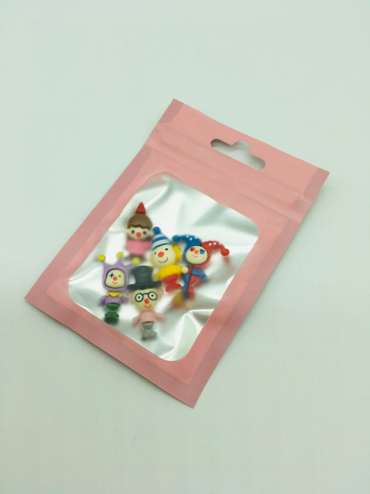 Clown Cabochons, Circus Clowns, Flat Back Cabochons, Faux Baking Supplies, I Spy Kit Add ons, Hair Bows Accents, Decoden