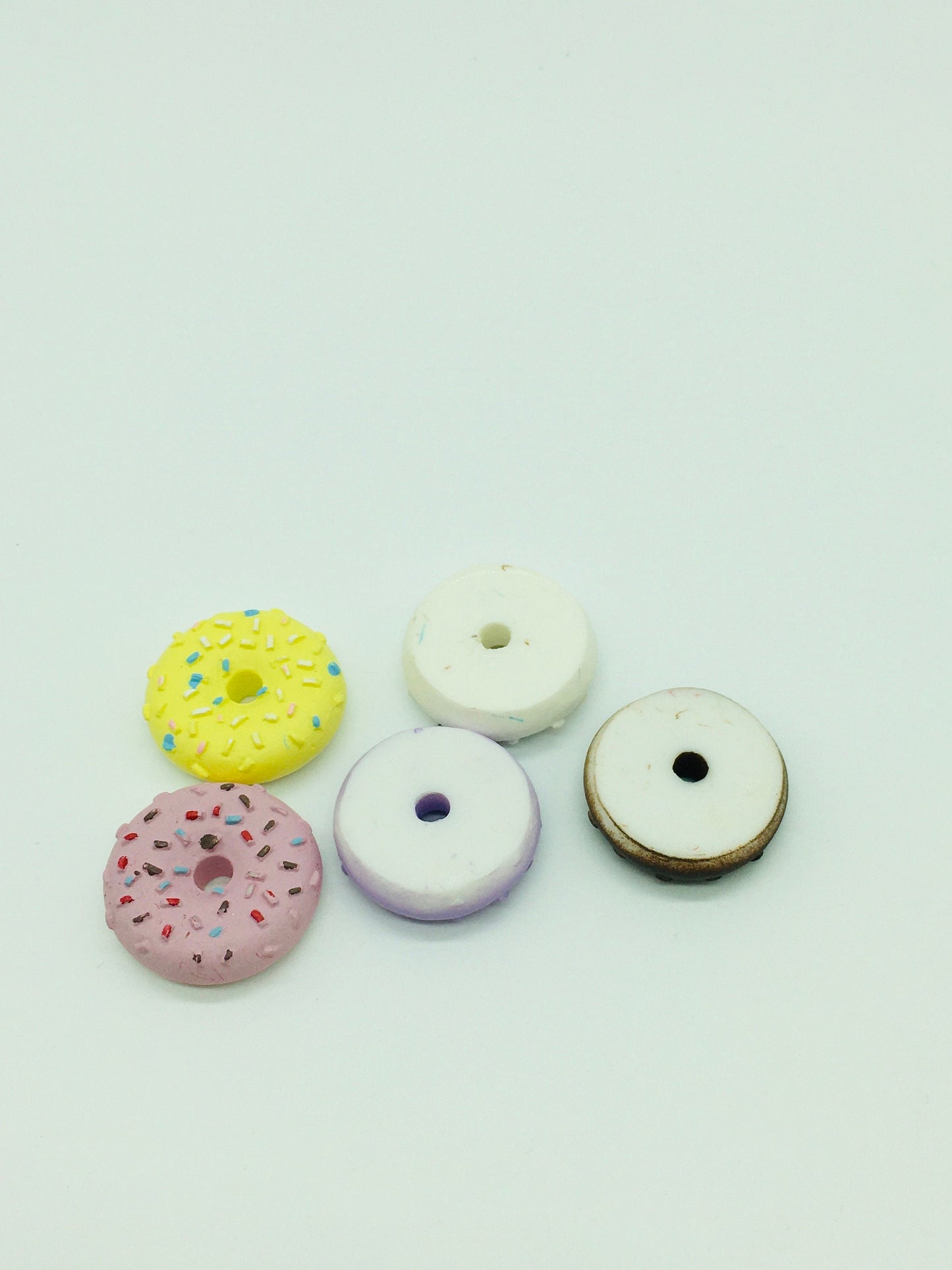 Donut Cabochons, Flat Back Cabochons, Decoden, Faux Baking Crafts,Fake Food, Hair Bow Accents