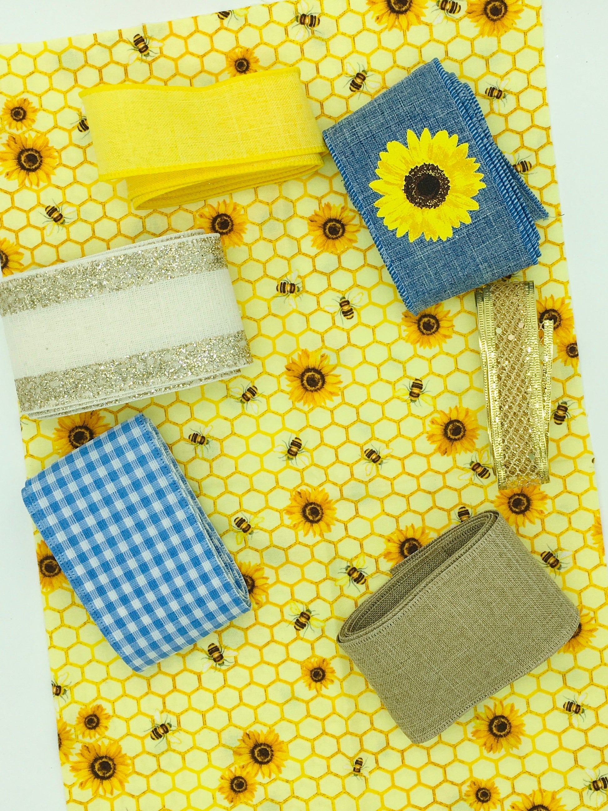 Bee Hive, Wreath Kit DIY, Bee Decor, Bee Wreath, Bee Door Hanger, Wreath Attachment Kit, Mother’s Day Gift, Spring Decor