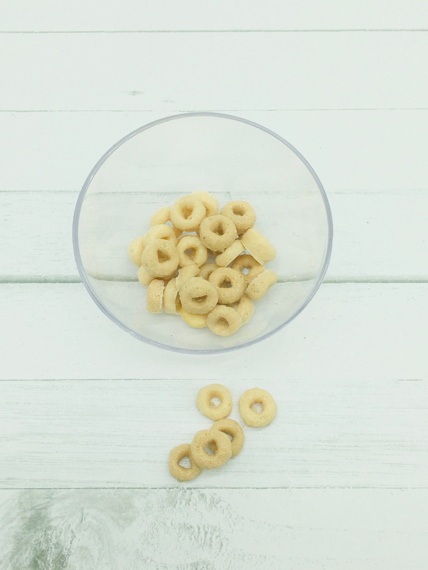 Faux Cereal, Faux toasted oat cereal, Decoden, Tiered Tray Decor, Photo Props, Party Decorations, Tumbler Craft Supplies, Home Staging