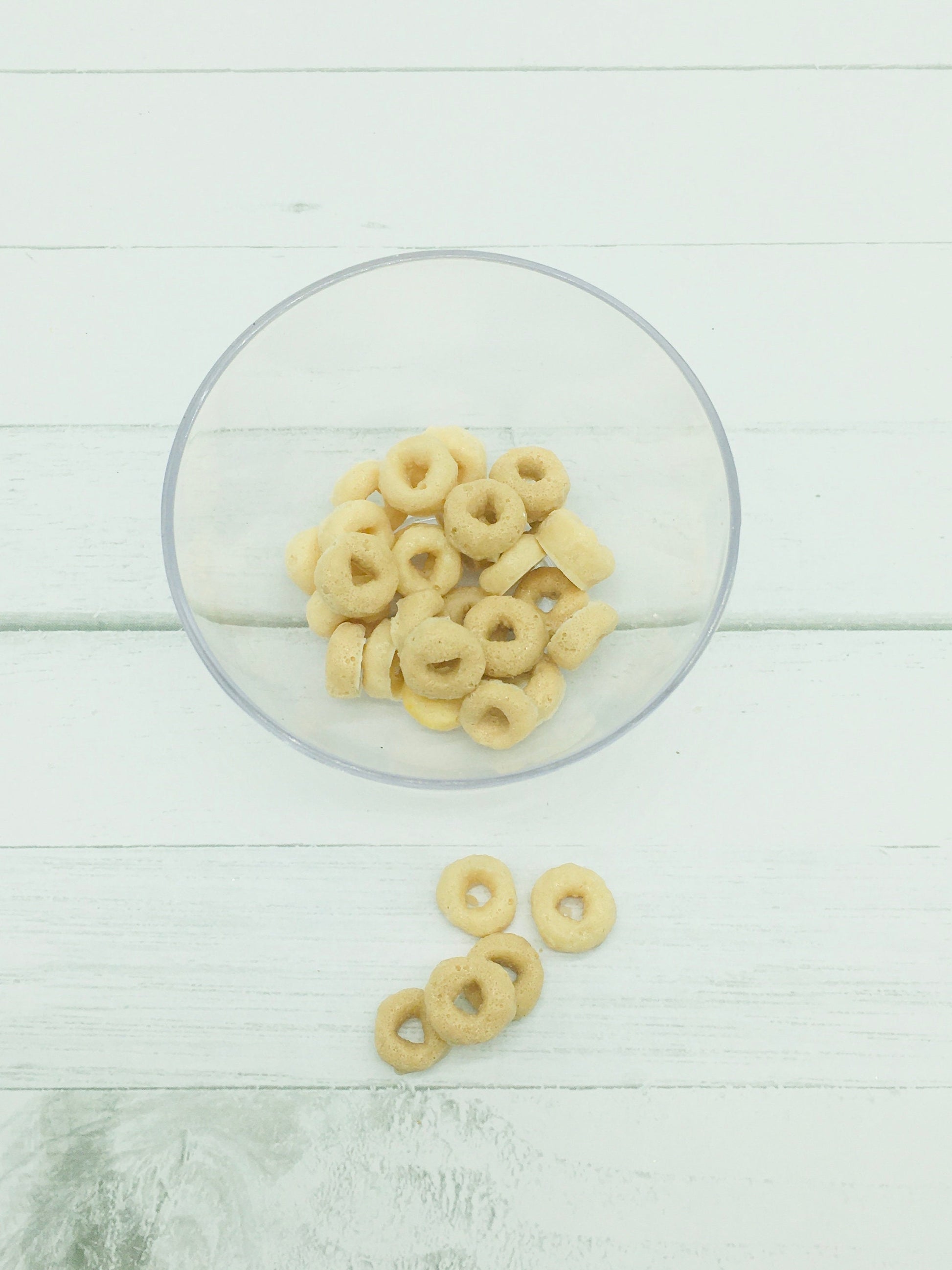 Faux Cereal, Faux toasted oat cereal, Decoden, Tiered Tray Decor, Photo Props, Party Decorations, Tumbler Craft Supplies, Home Staging