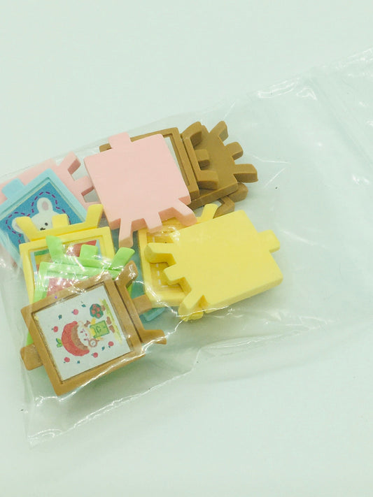 Art Easel Cabochon, Assorted, Flat Back, Faux Baking Supplies, Scrapbooking, Resin, Decoden, School Theme Cabochons