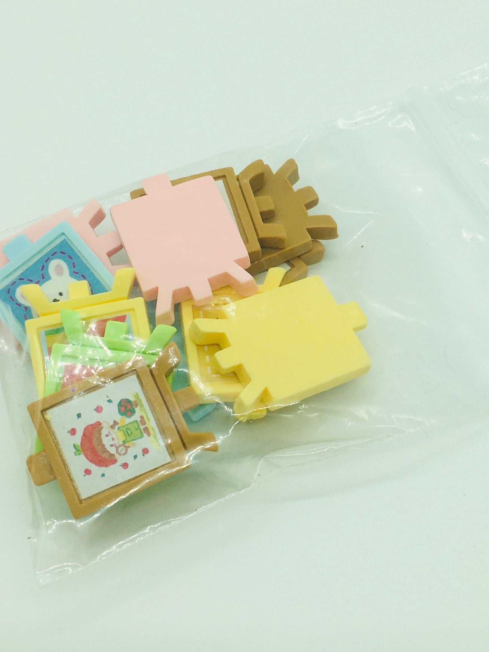 Art Easel Cabochon, Assorted, Flat Back, Faux Baking Supplies, Scrapbooking, Resin, Decoden, School Theme Cabochons