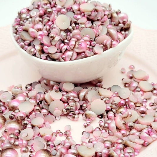 Multi Size Flatback Beads, Cabochons, Nail Art, Decoden, Fake Bake Beads, Mermaid, Unicorn Craft Beads, Costume Beads, Hairbow & Jewelry