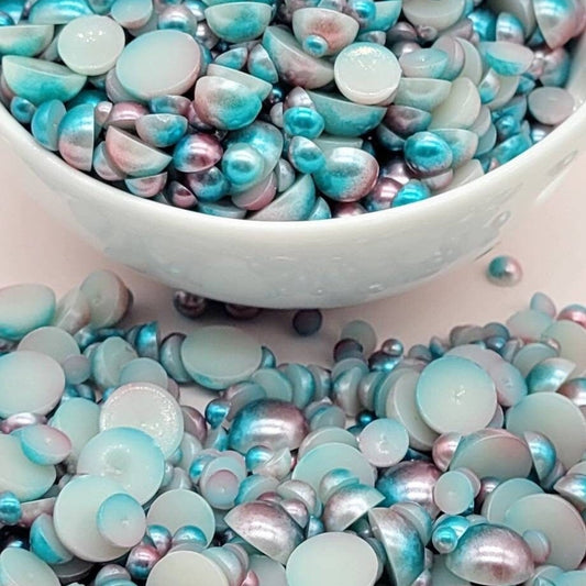 Multi Size Flatback Beads, Cabochons, Nail Art, Decoden, Fake Bake Beads, Mermaid, Unicorn Craft Beads, Costume Beads, Hairbow & Jewelry