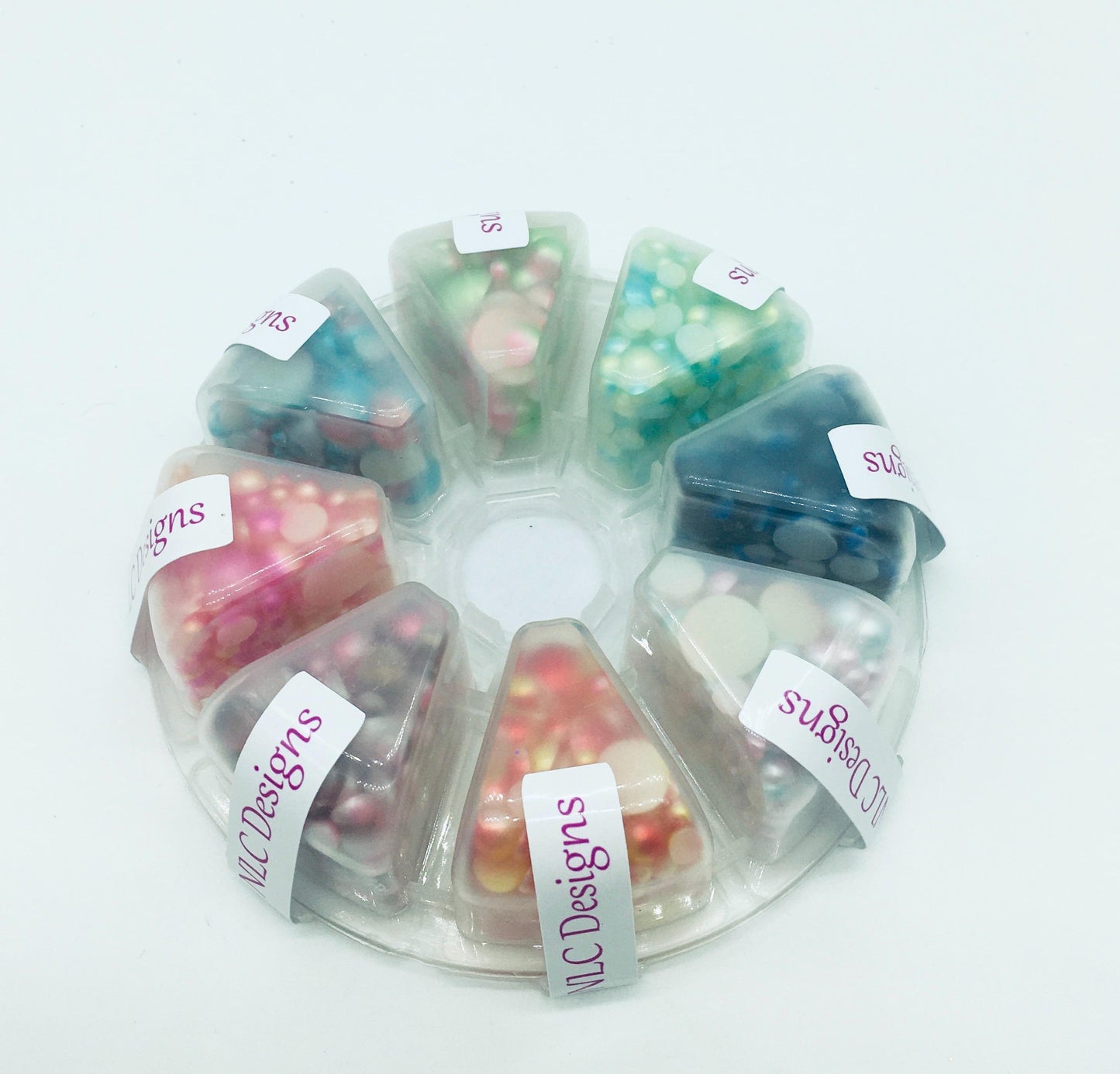 Faux Nonpareil Beads, Assorted Sizes, No Hole, Acrylic, Assorted Mix, Craft Beads, Junk Journaling, Faux Food, Resin Art, Mixed Media Beads