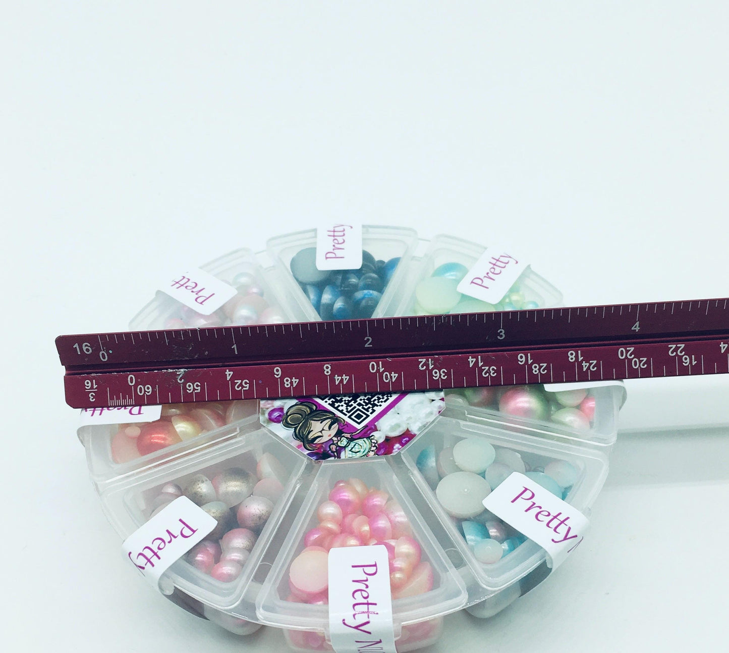 Faux Nonpareil Beads, Assorted Sizes, No Hole, Acrylic, Assorted Mix, Craft Beads, Junk Journaling, Faux Food, Resin Art, Mixed Media Beads