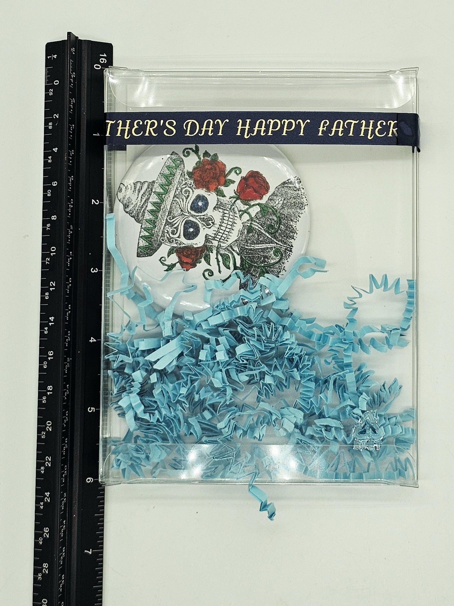 Father's Day Card and Gift Set, Magnetic Bottle Opener, Fridge Magnet, Card