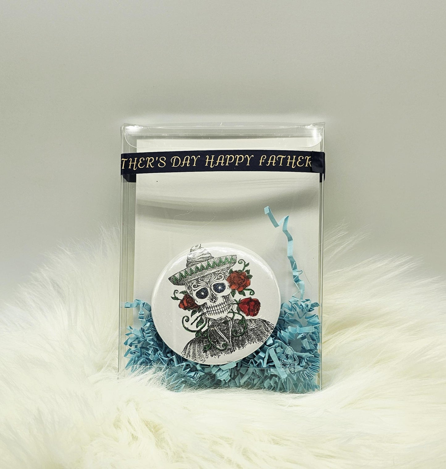 Father's Day Card and Gift Set, Magnetic Bottle Opener, Fridge Magnet, Card