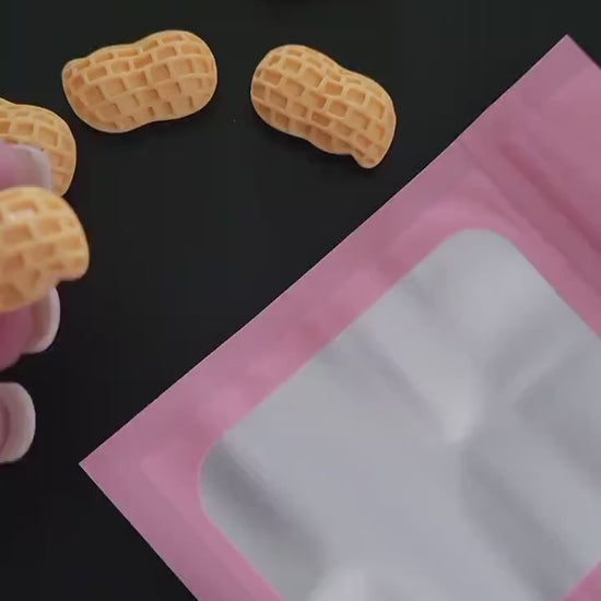 Peanuts! FAKE Peanut Cabochons. Fake Bake Supplies, Craft Supplies, Hairbow Accents, I Spy Kit Add On,  Slime Kit Add On, Decoden